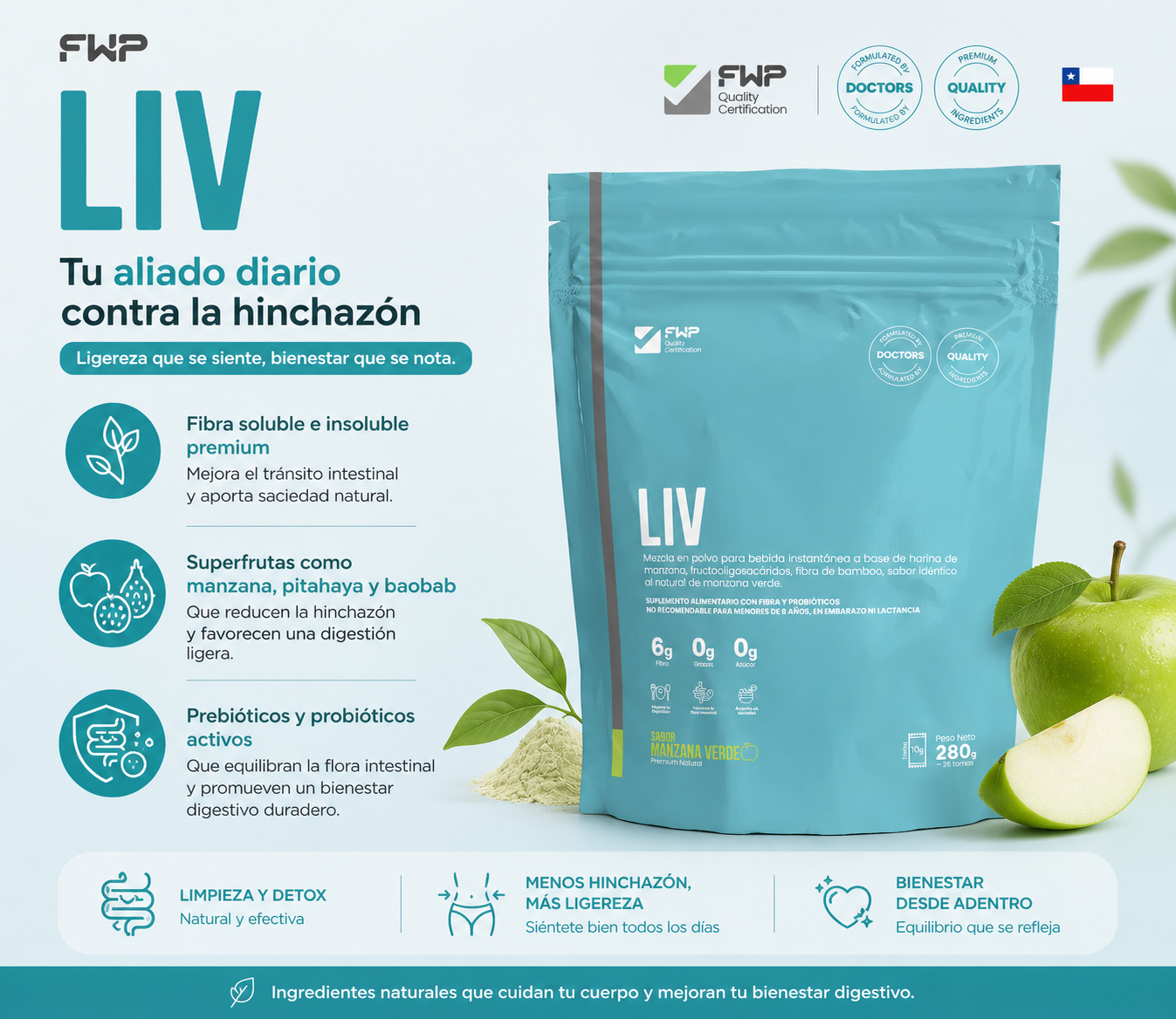 LIV | Tu aliado diario contra la hinchazón